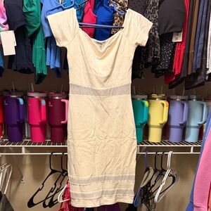 Charlotte Russe Cream  Dress